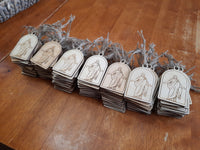 Christmas Ornaments for Cooley Station Ward Custom