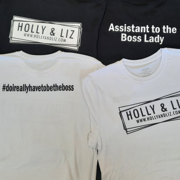 Holly and Liz custom shirts