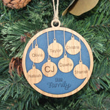 Our Family Personalized Ornaments